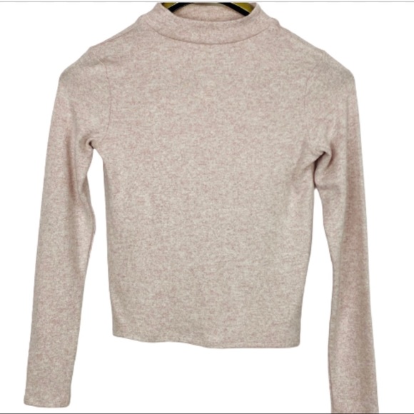 Forever 21 Choker Neck Soft Knit Top in Pink - Picture 3 of 12